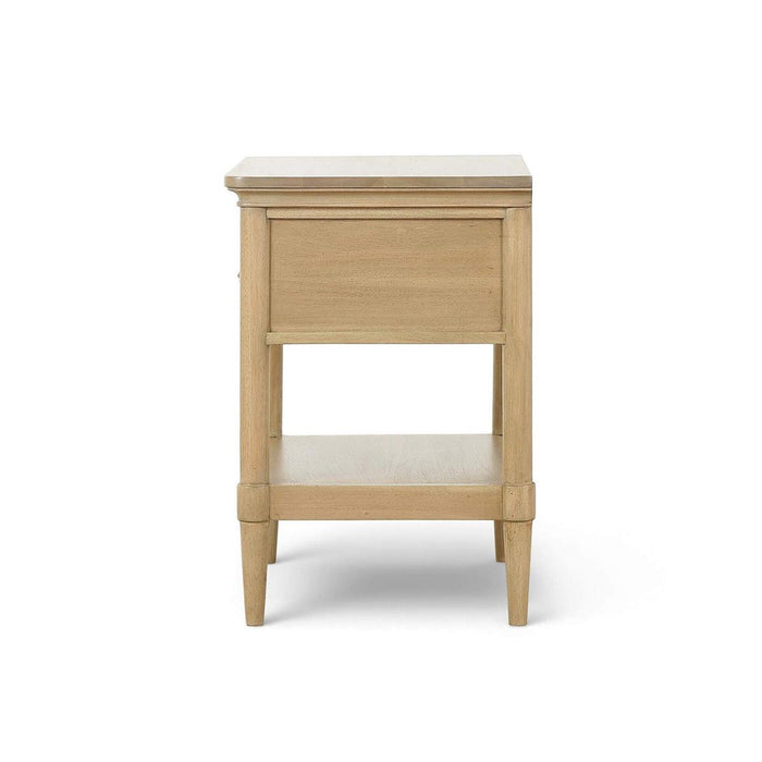 Bramble - Seraphine Large Bedside Table w/ 2 Drawers - BR-29286 - GreatFurnitureDeal