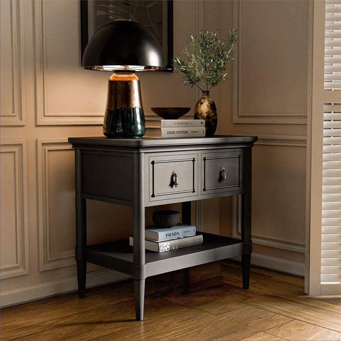 Bramble - Seraphine Large Bedside Table w/ 2 Drawers - BR-29286 - GreatFurnitureDeal