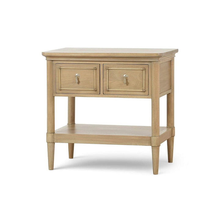 Bramble - Seraphine Large Bedside Table w/ 2 Drawers - BR-29286 - GreatFurnitureDeal
