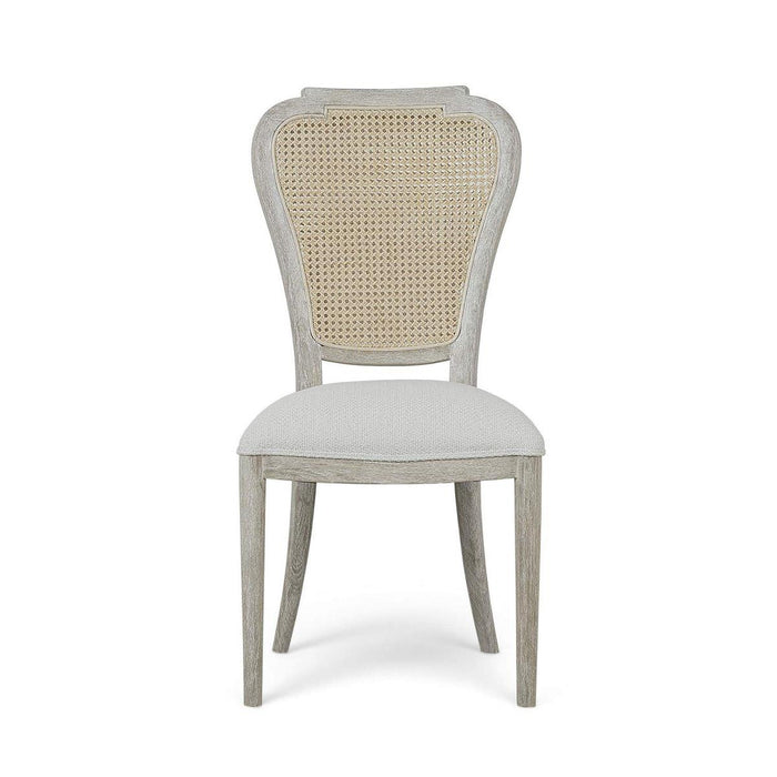 Bramble - Bellevue Dining Chair w/ Rattan Back - BR-29290 Set of 2 - GreatFurnitureDeal