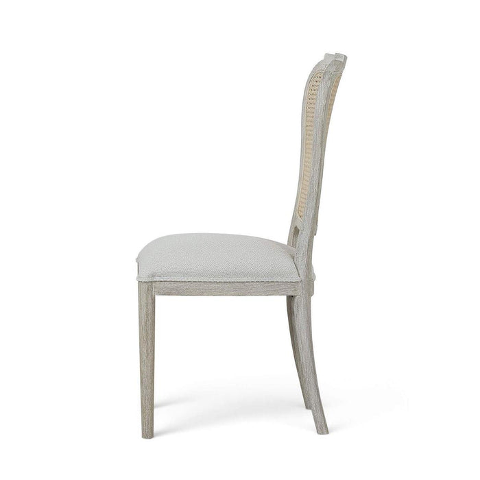 Bramble - Bellevue Dining Chair w/ Rattan Back - BR-29290 Set of 2 - GreatFurnitureDeal