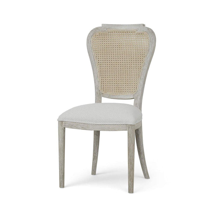 Bramble - Bellevue Dining Chair w/ Rattan Back - BR-29290 Set of 2 - GreatFurnitureDeal