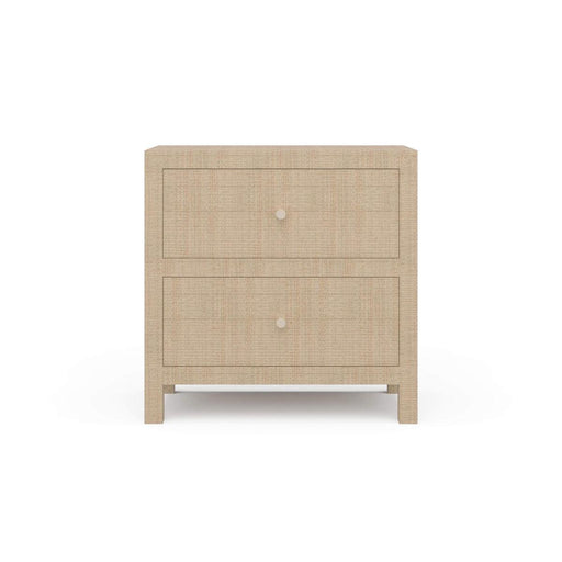 Bramble - Kagu Large Bedside Table w/ 2 Drawers w/ Rattan - BR-29292 - GreatFurnitureDeal