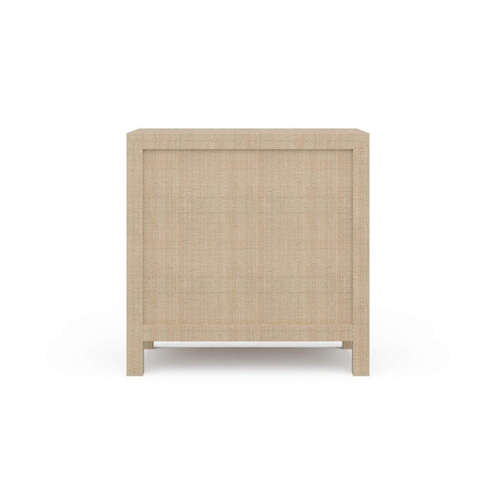 Bramble - Kagu Large Bedside Table w/ 2 Drawers w/ Rattan - BR-29292 - GreatFurnitureDeal