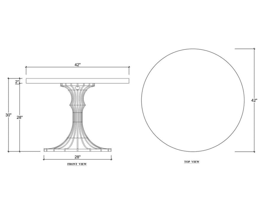 Bramble - Elodie Bistro Table - BR-29295 - GreatFurnitureDeal