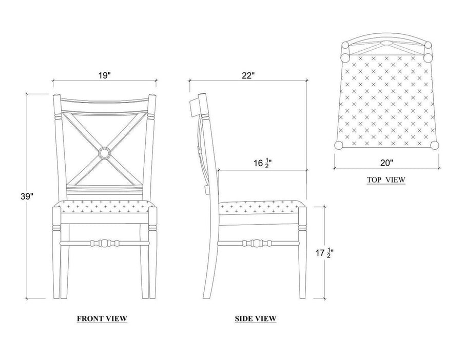 Bramble - Solene Dining Chair - BR-29296 Set of 2 - GreatFurnitureDeal