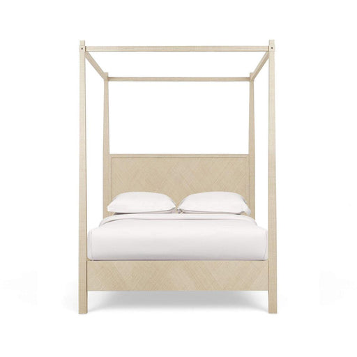 Bramble - Luna Canopy Queen Bed w/ Raffia - BR-29298 - GreatFurnitureDeal
