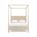 Bramble - Luna Canopy Queen Bed w/ Raffia - BR-29298 - GreatFurnitureDeal