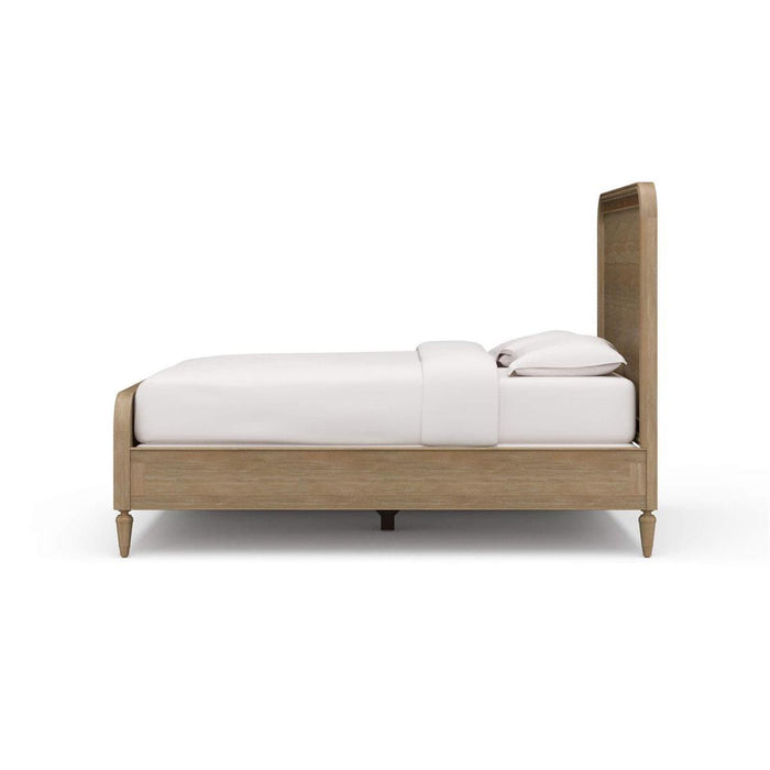Bramble - Langford Queen Bed w/ Rattan - BR-29299 - GreatFurnitureDeal