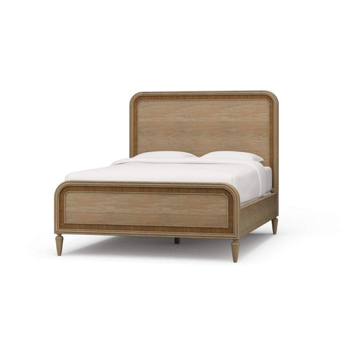 Bramble - Langford Queen Bed w/ Rattan - BR-29299 - GreatFurnitureDeal