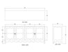 Bramble - Chloe 4 Door Buffet - BR-29306 - GreatFurnitureDeal