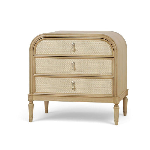 Bramble - Langford 3 Drawer Nightstand w/ Rattan - BR-29310 - GreatFurnitureDeal