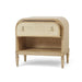 Bramble - Langford 1 Drawer Bedside Table w/ Rattan - BR-29312 - GreatFurnitureDeal