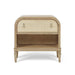 Bramble - Langford 1 Drawer Bedside Table w/ Rattan - BR-29312 - GreatFurnitureDeal