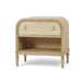 Bramble - Langford 1 Drawer Bedside Table w/ Rattan - BR-29312 - GreatFurnitureDeal