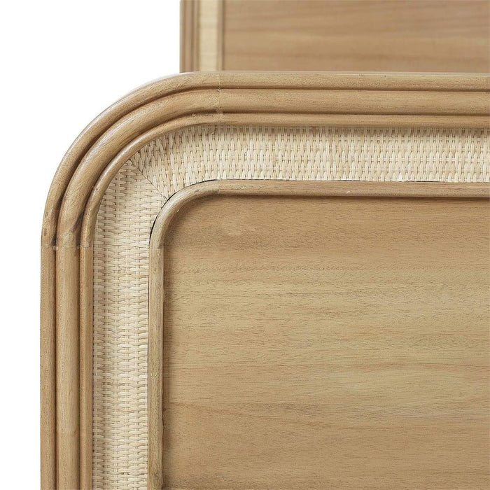 Bramble - Langford King Bed w/ Rattan - BR-29316 - GreatFurnitureDeal