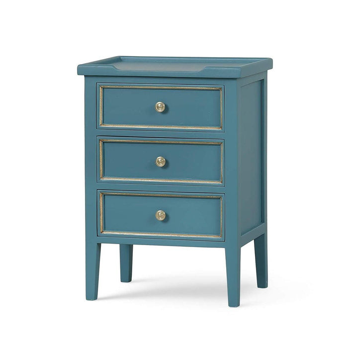 Bramble - Eton 3 Drawer End Table w/ Knob A - BR-29318
