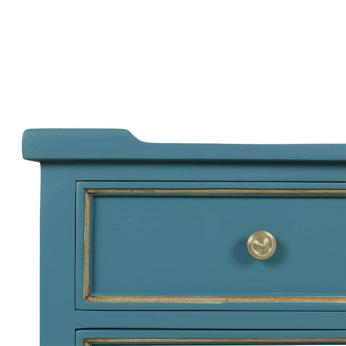 Bramble - Eton 3 Drawer End Table w/ Knob A - BR-29318