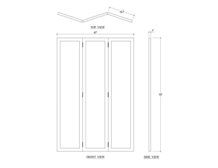 Bramble - Simpleton Room Divider w/ Rafia - BR-29320