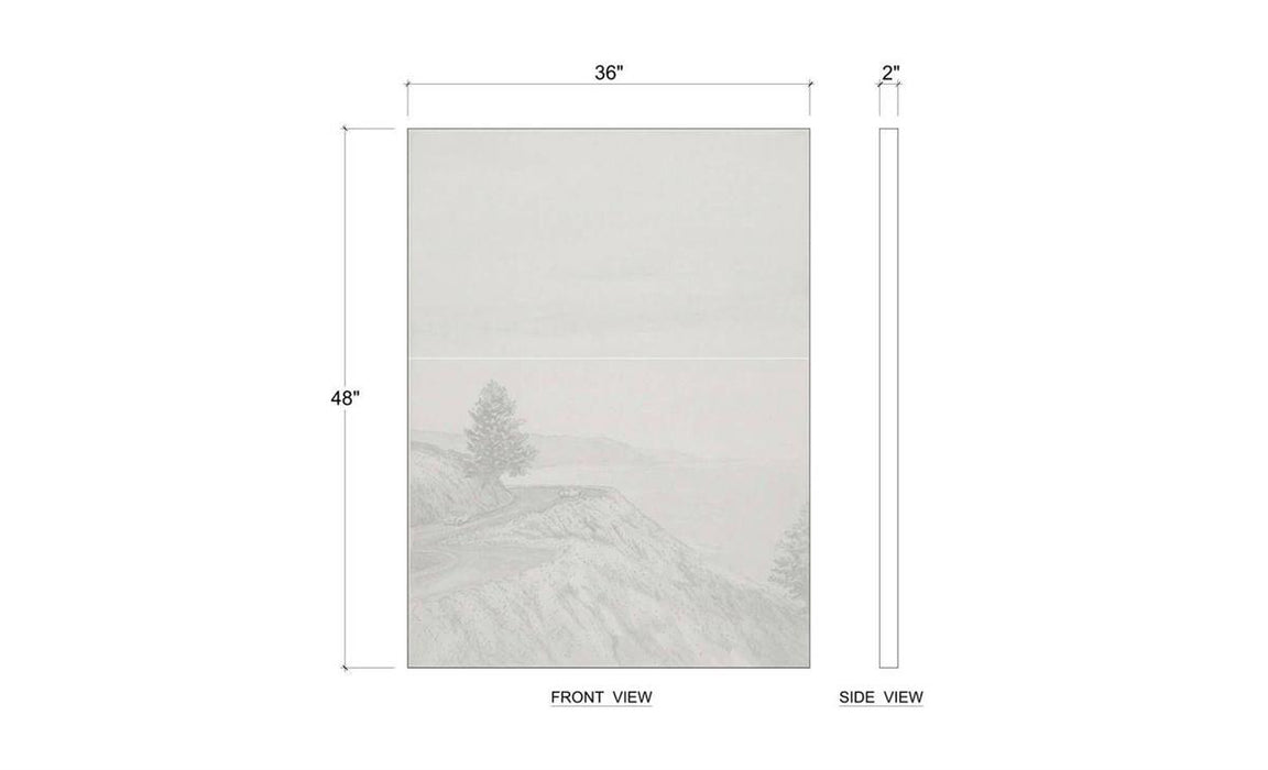 Bramble - Marin Headland on Canvas 36 x 48 w/o Frame - BR-29324 - GreatFurnitureDeal