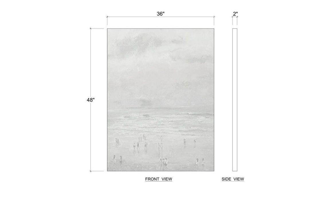 Bramble - Legian Beach on Canvas 36 x 48 w/o Frame - BR-29325 - GreatFurnitureDeal