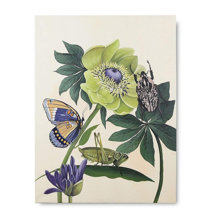 Bramble - Botanical Reverie on Canvas 63 x 47 w/o Frame - BR-29330