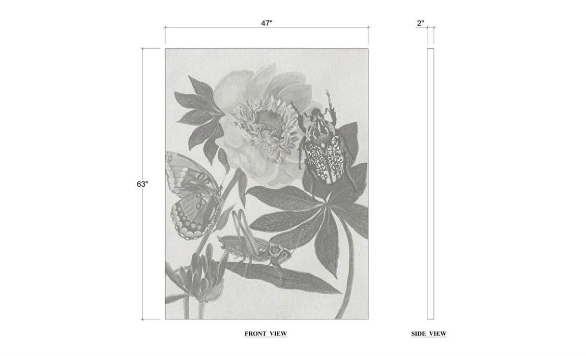Bramble - Botanical Reverie on Canvas 63 x 47 w/o Frame - BR-29330