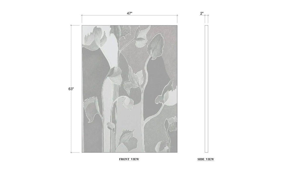 Bramble - Garden Muse on Canvas 63 x 47 w/o Frame - BR-29336 - GreatFurnitureDeal