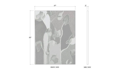 Bramble - Garden Muse on Canvas 63 x 47 w/o Frame - BR-29336 - GreatFurnitureDeal