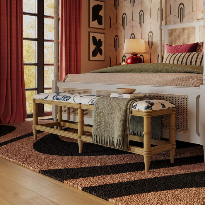 Bramble - Martinique King Bed w/ Rattan - BR-29337 - GreatFurnitureDeal