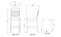 Bramble - Langford Upholstered Counter Stool - BR-29346 Set of 2 - GreatFurnitureDeal