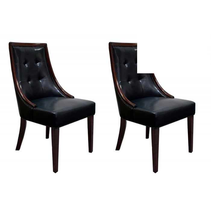 Mariano Furniture - 2935 Faux Leather Dining Chair (Set of 2) - BM-2935 - GreatFurnitureDeal