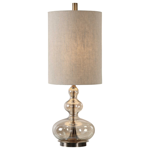 Uttermost - Formoso Amber Glass Table Lamp - 29538-1 - GreatFurnitureDeal