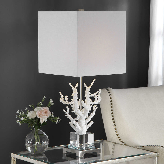 Uttermost - Corallo White Coral Table Lamp - 29679-1