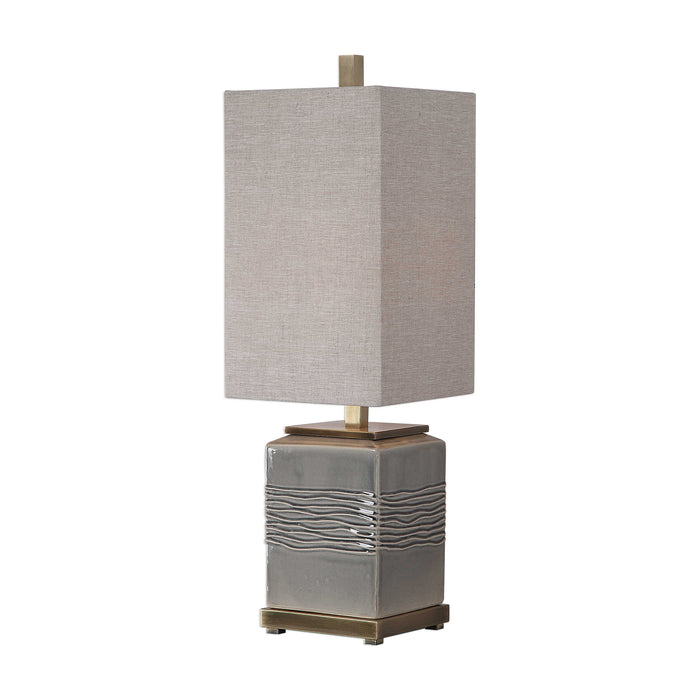 Uttermost - Covey Gray Glaze Buffet Lamp - 29680-1
