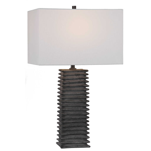 Uttermost - Sanderson Metallic Charcoal Table Lamp - 29737 - GreatFurnitureDeal