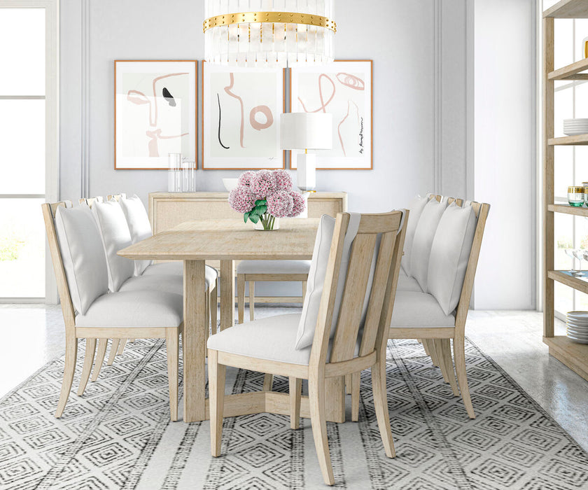 ART Furniture - Cotiere Rectangular Dining Table in Linen - 299220-2349