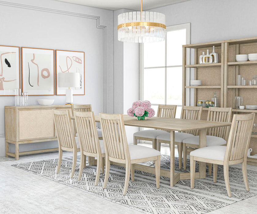 ART Furniture - Cotiere Rectangular Dining Table in Linen - 299220-2349