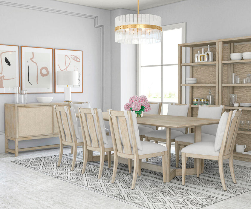 ART Furniture - Cotiere Rectangular Dining Table in Linen - 299220-2349