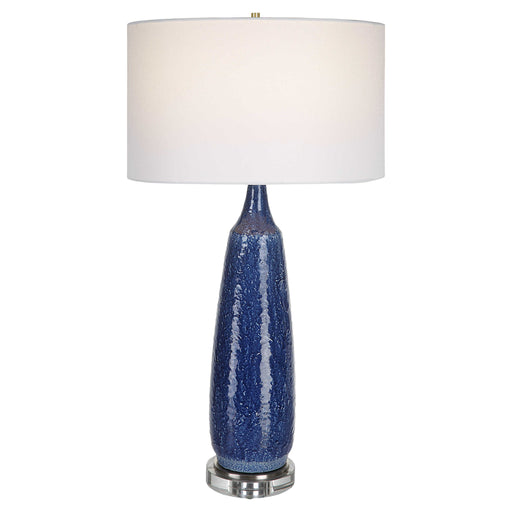 Uttermost - Newport Cobalt Blue Table Lamp - 29999 - GreatFurnitureDeal