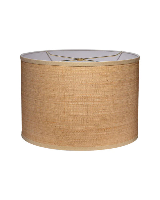 Jamie Young Company - Raffia Classic Drum Shade in Natural - 2DRUM-88CL - GreatFurnitureDeal