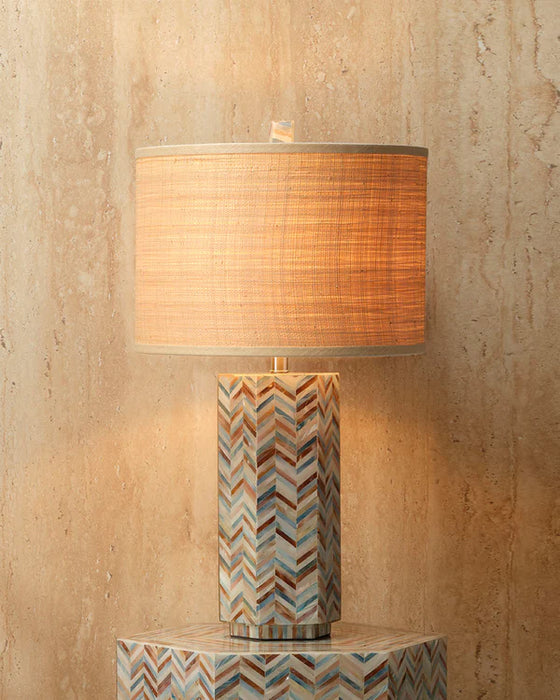 Jamie Young Company - Raffia Classic Drum Shade in Natural - 2DRUM-88CL - GreatFurnitureDeal