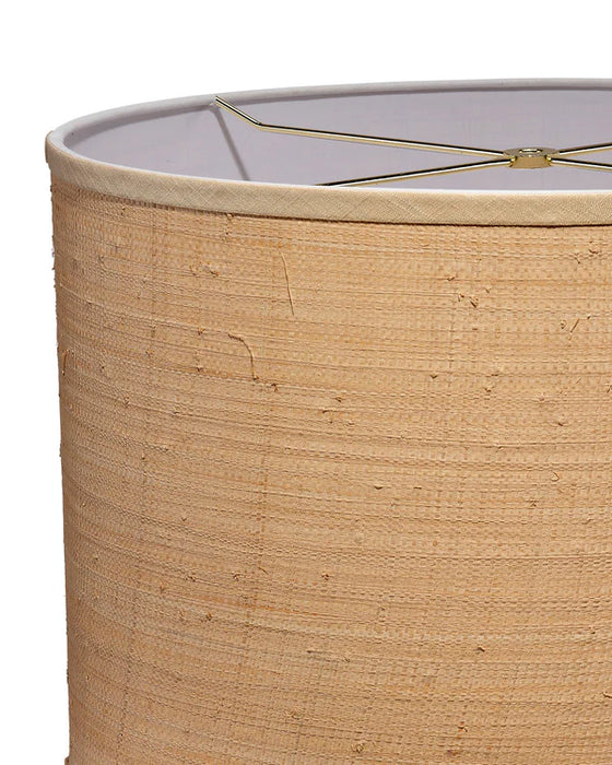 Jamie Young Company - Raffia Large Drum Shade in Natural - 2DRUM-88LG - GreatFurnitureDeal