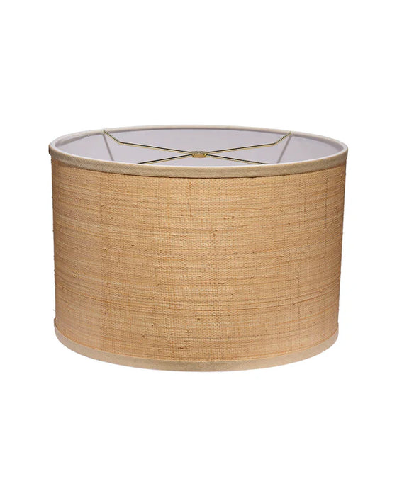 Jamie Young Company - Raffia Medium Drum Shade in Natural - 2DRUM-88MD - GreatFurnitureDeal