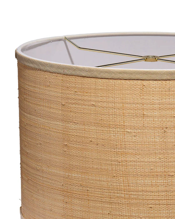 Jamie Young Company - Raffia Medium Drum Shade in Natural - 2DRUM-88MD - GreatFurnitureDeal