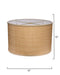 Jamie Young Company - Raffia Medium Drum Shade in Natural - 2DRUM-88MD - GreatFurnitureDeal