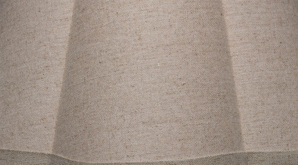 Jamie Young Company - Scalloped Small Lamp Shade in Natural Linen - 2SCAL-255SM - GreatFurnitureDeal
