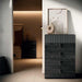ESF Furniture - Onyx 8 Piece King Size Bedroom Set in Metallic Matte - ONYXKS-8SET - GreatFurnitureDeal