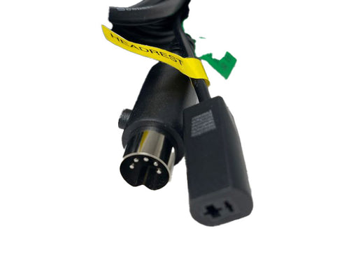 Flexsteel - Power Recliner & Power Headrest Replacement Button Control with USB & Home Button - BLACK - GreatFurnitureDeal