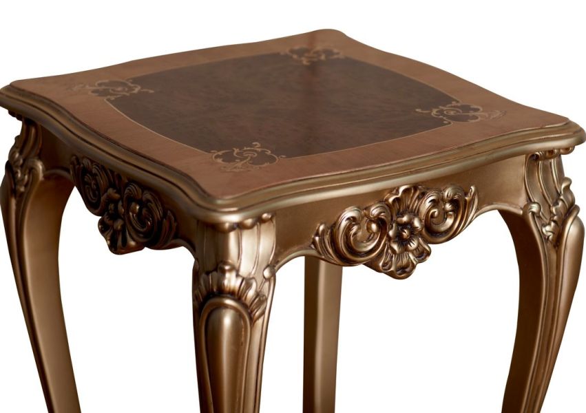 European Furniture - Venezia Side Table - 34013-ET - GreatFurnitureDeal
